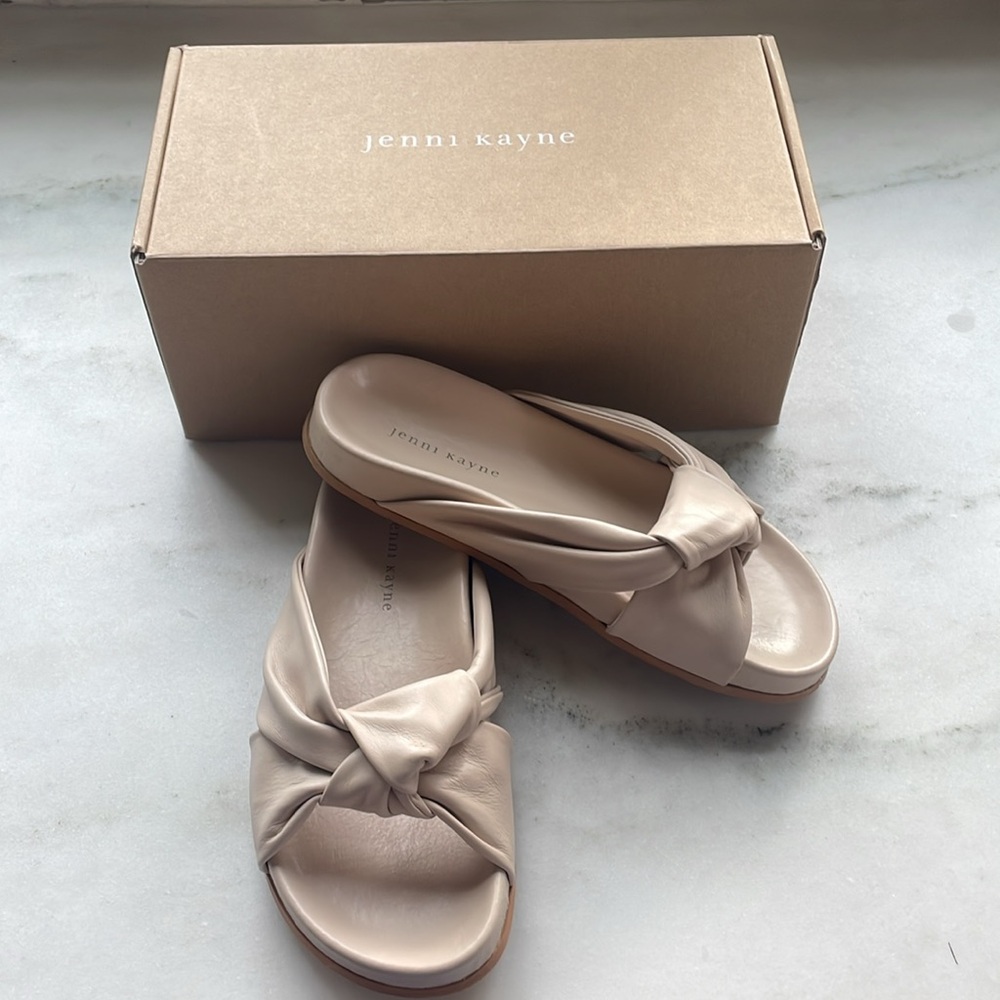 Jenni Kayne Leather Knot Sandal